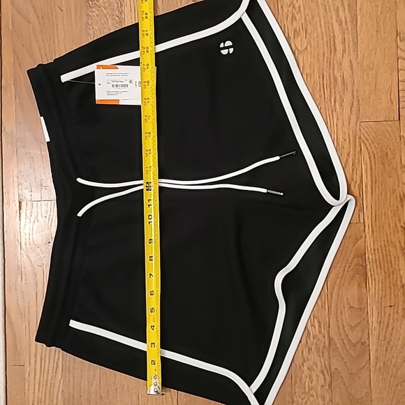 SPORTS ILLUSTRATED WOMEN'S BLACK SHORTS ELASTIC WAISTBAND SIZE LARGE - Picture 8 of 11